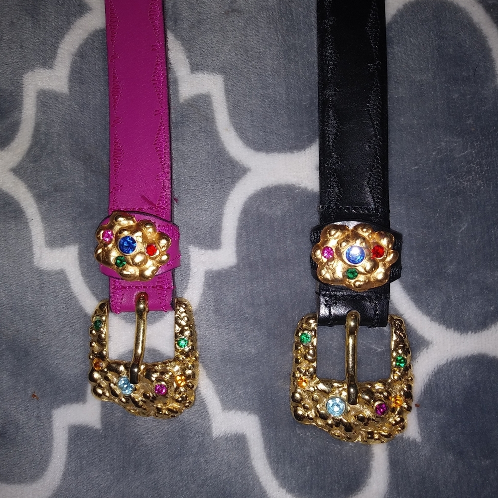 Doppia Vita Italian womens belts